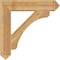 Ekena Millwork Legacy Arts & Crafts Rough Sawn Bracket, Western Red Cedar, 6"W x 34"D x 34"H BKT06X34X34LEC03RWR - alternate 3